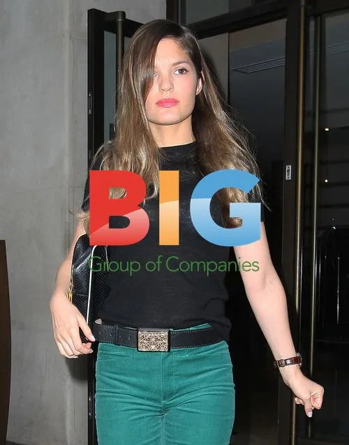 Joe and Carly Cole Leaving Mayfair Hotel