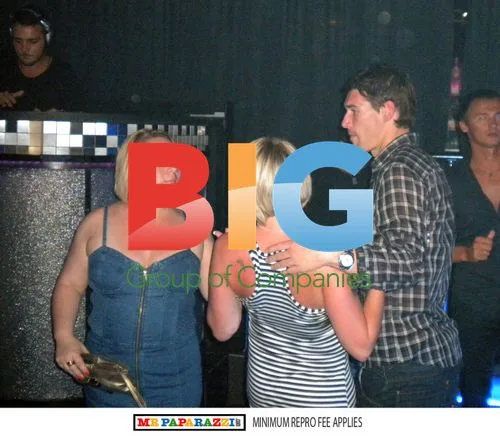 Footballers Joe Hart and Gareth Barry Enjoy Night Out