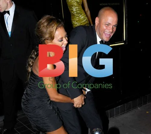 Mel B and Stephen Belafonte at Stringfellows