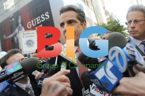 Andrew Cuomo at Columbus Day Parade