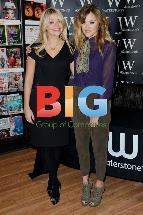 Holly Willoughby and Fearne Cotton book signing