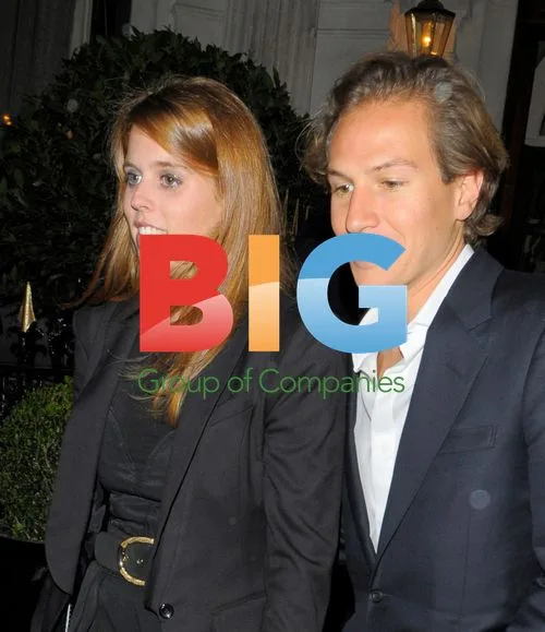 Princess Beatrice and Dave Clark at Les Ambassador Casino