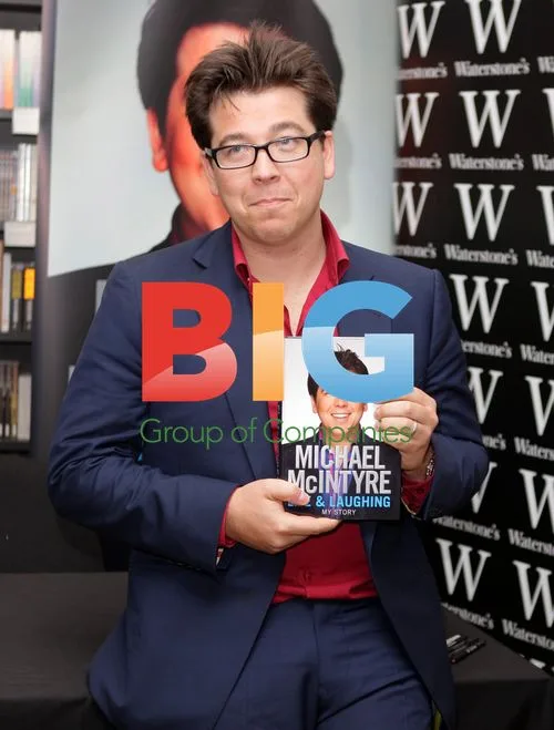 Michael McIntyre book signing