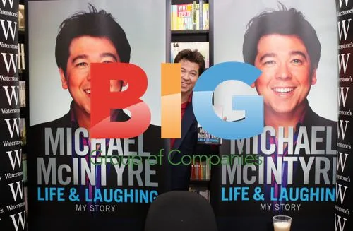 Michael McIntyre Book Signing