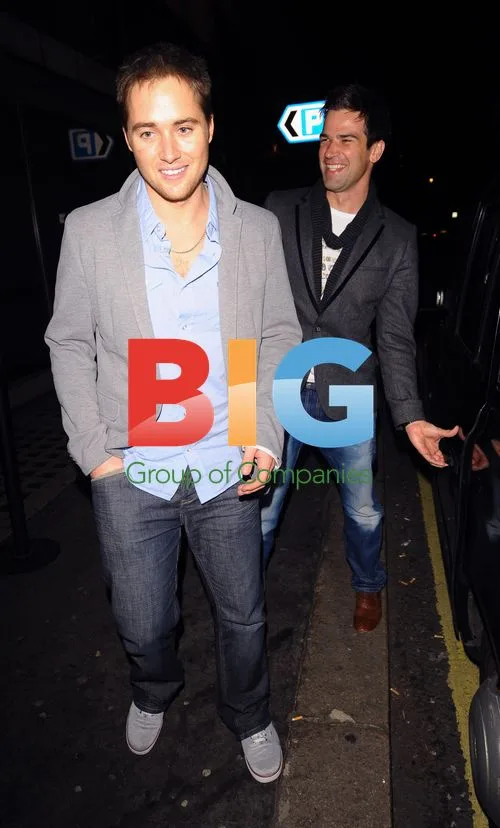 Celebs Leaving Whiskey Mist Nightclub