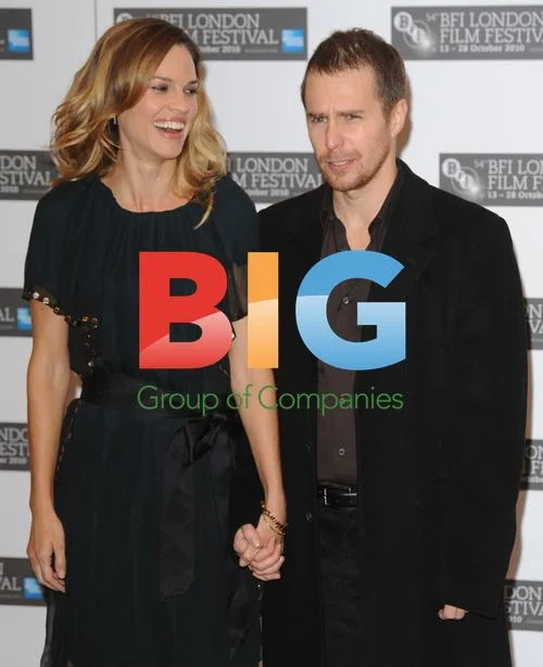 Hilary Swank and Sam Rockwell at 'Conviction' Photo Call