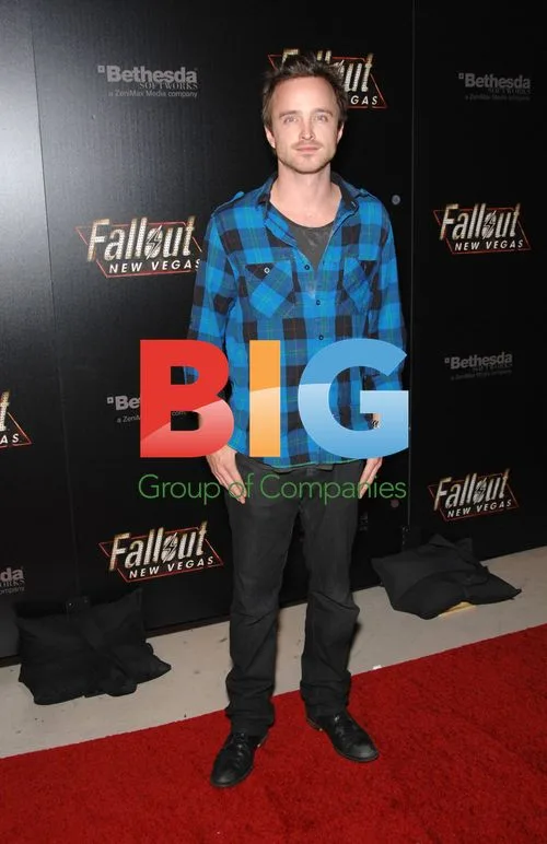 Aaron Paul at Fallout Launch Party