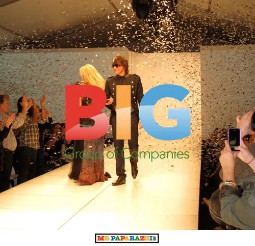 Richie Sambora and Nikki Lund at LA Fashion Week