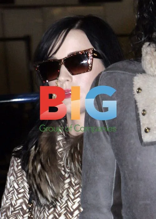 Katy Perry and Russell Brand in London