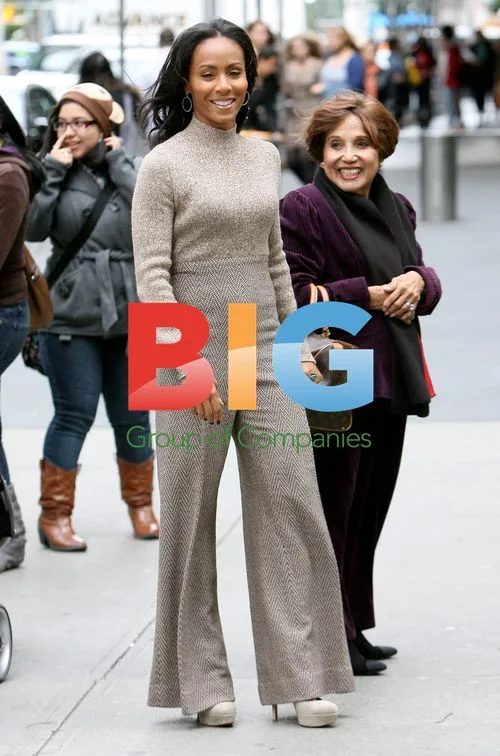 Jada Pinkett Smith walks dog in NYC
