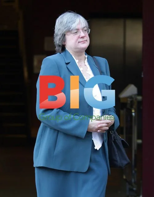 Mary Bale Leaving Court