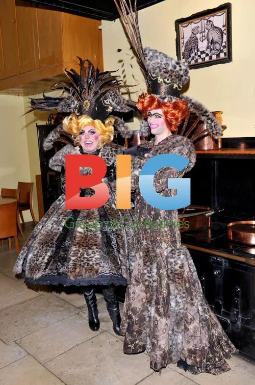 Chris Dennis and Nick Richards at Cinderella press launch