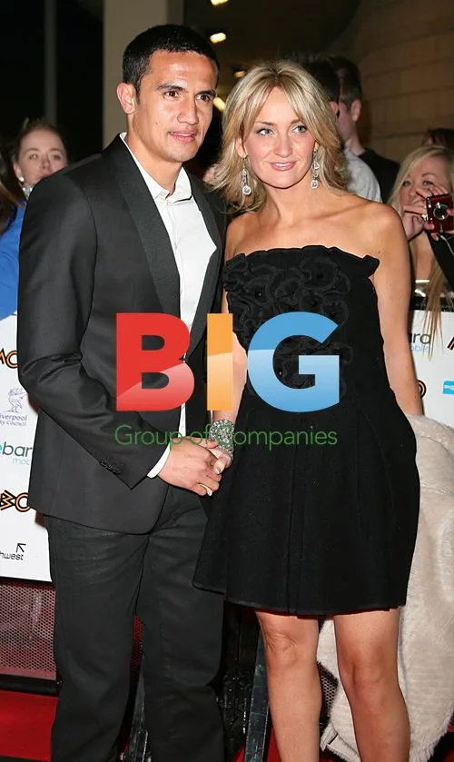 Tim and Rebecca Cahill at Mobo Awards