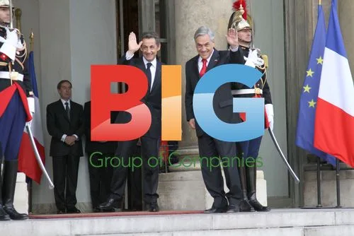 French President Meets Chilean Counterpart
