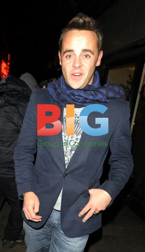 TV Duo Ant and Dec Leaving Club in London