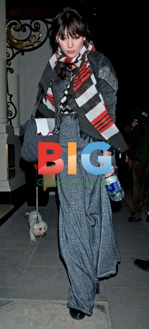 Daisy Lowe and Monty at The Connaught Hotel