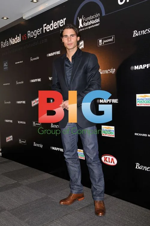 Rafael Nadal Attends Charity Match Presentation