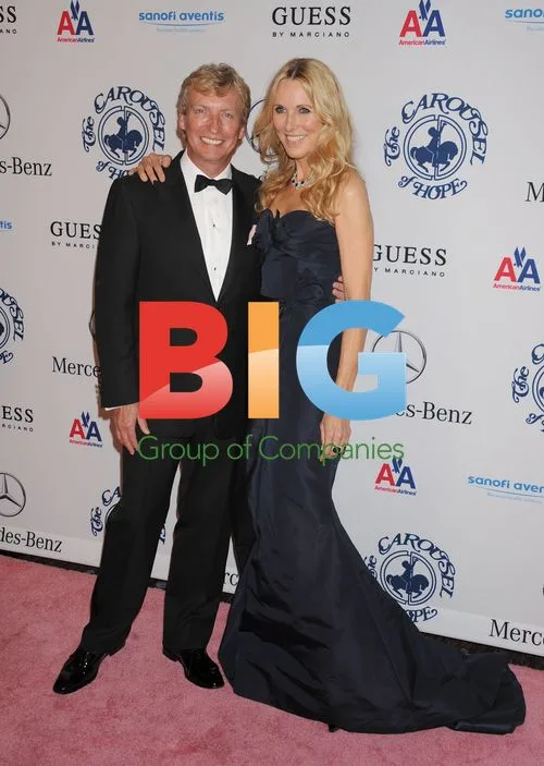 Nigel Lythgoe and Alana Stewart at Carousel of Hope Ball