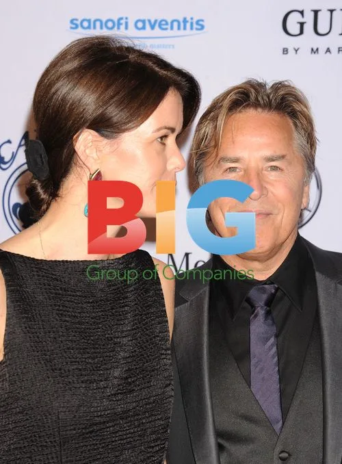 Don Johnson and wife Kelley Phleger at Carousel Of Hope Ball