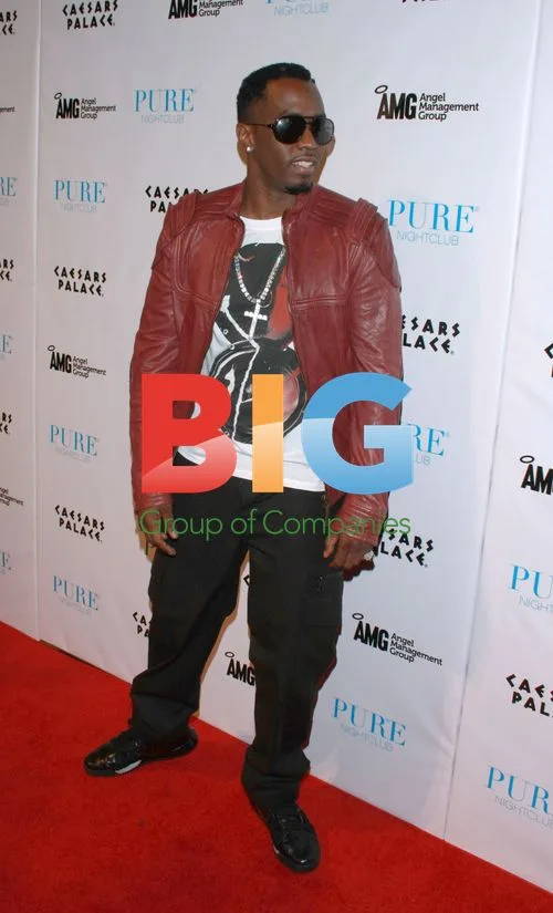 P Diddy Hosts Event at Pure Night Club
