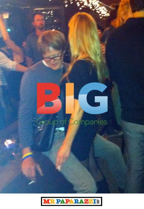 BT's Kris Marshall Drinks and Dances with Blonde