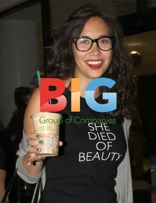 Myleene Klass at LAX Airport