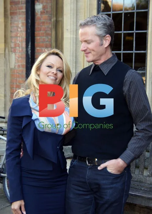 Pamela Anderson and Dan Matthews at PETA Talk