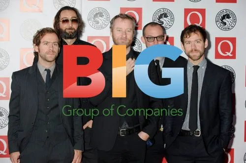 Suede Band Members at Q Awards