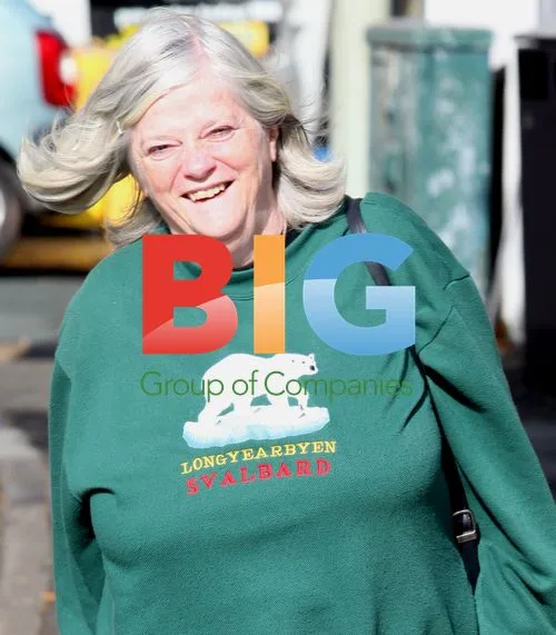 Ann Widdecombe and Anton du Beke in Devon