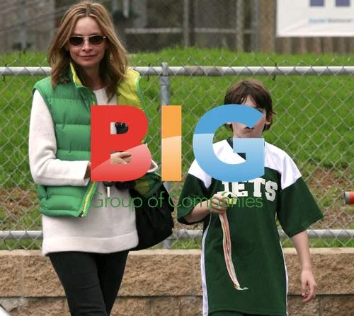 Calista Flockhart and son Liam spotted in LA
