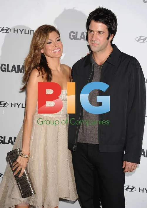 Eva Mendes and Troy Garity at Glamour Reel Moments