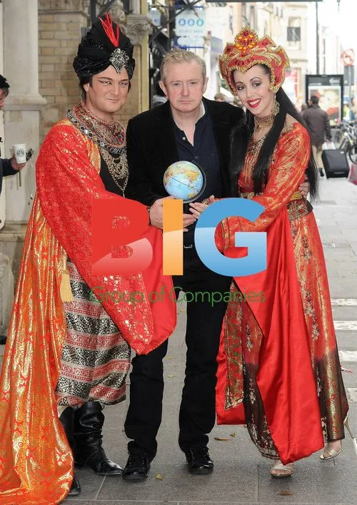 Louis Walsh records for 'Aladdin' panto