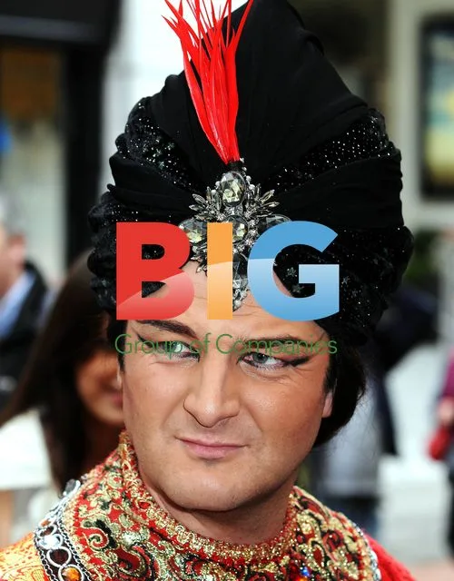Louis Walsh Records 'Aladdin' Panto