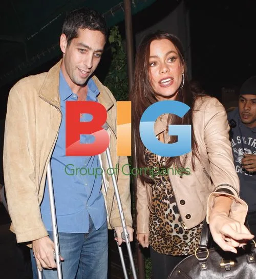 Sofia Vergara and Nick Loeb Leaving Madeo