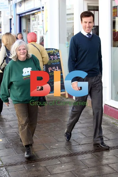 Ann Widdecombe and Anton du Beke in Newton Abbot