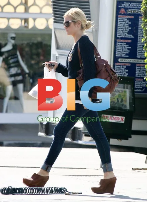 Brittany Snow runs errands in Beverly Hills