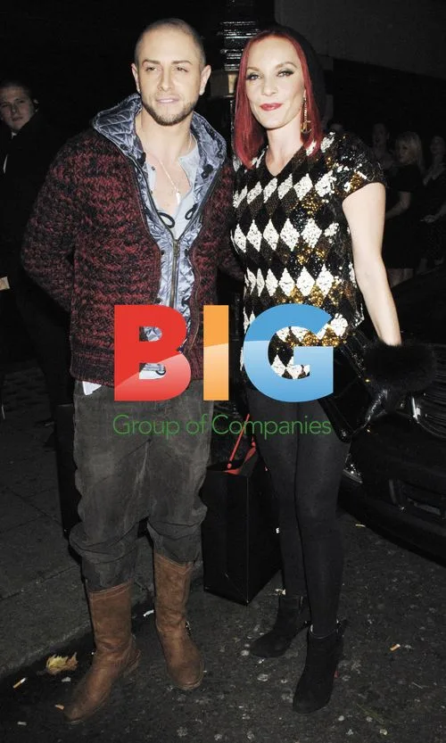 Brain Friedman and Carmit Bachar at Brylcream Launch