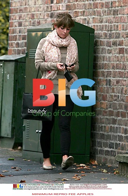Coleen Rooney Leaves Salon
