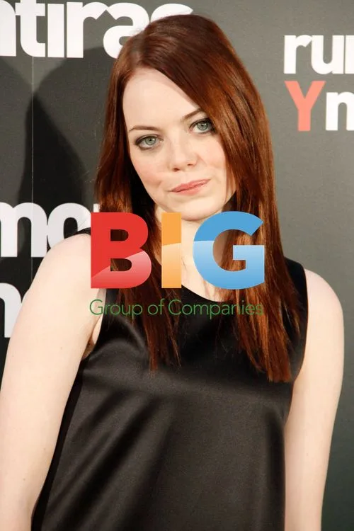 Emma Stone and Will Gluck at 'EASY A' Photocall
