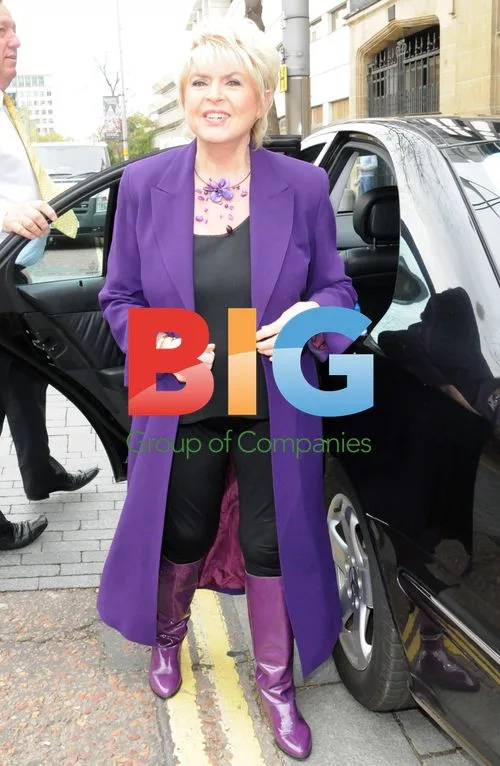 Gloria Hunniford Out in London
