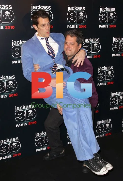 Jackass 3D Paris Photocall
