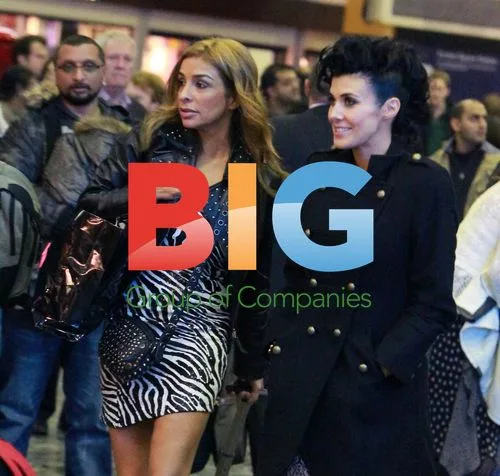 Kym Marsh and Shobna Gulati Leaving Studio