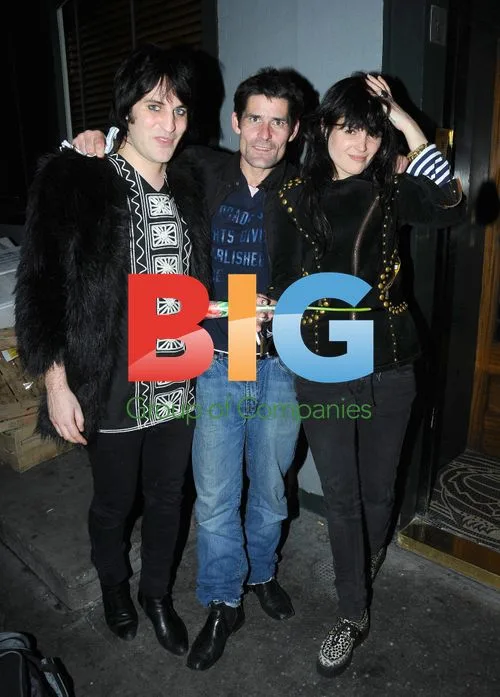 Noel Fielding and Alison Mosshart night out