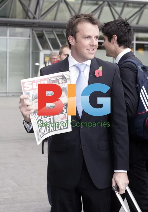 England Cricket Team Departs for Ashes