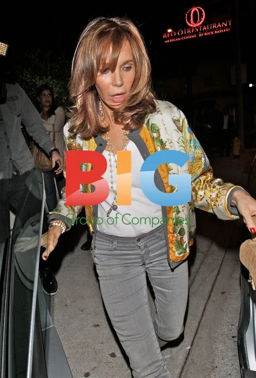 Jaclyn Smith at Red O Restaurant
