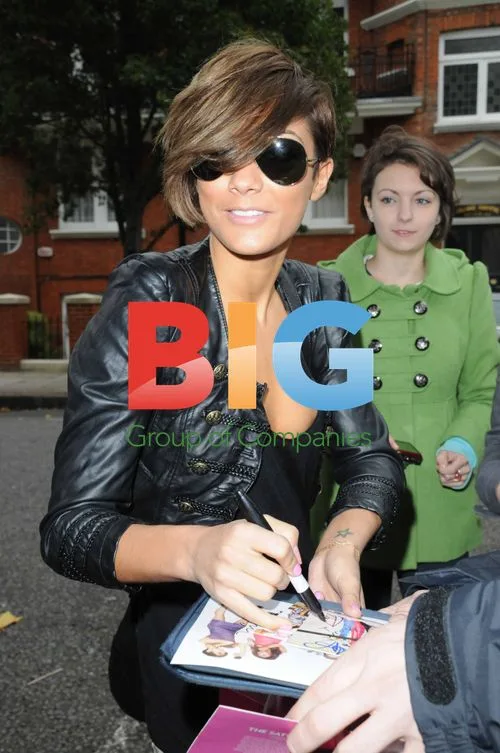 The Saturdays Arrive at Studios