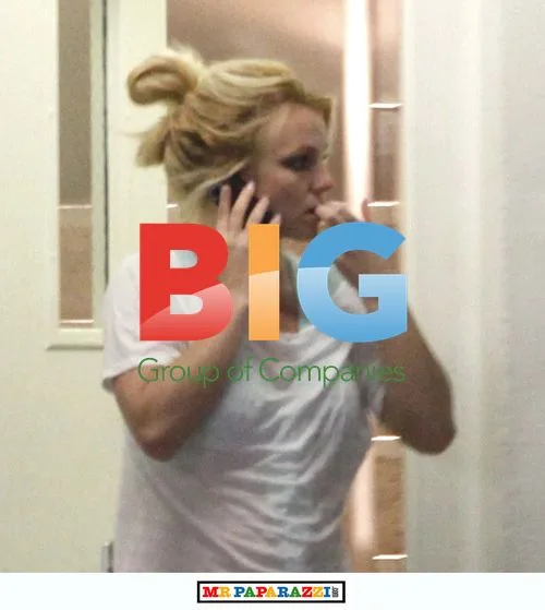 Britney Spears Leaves Gym with Jason Trawick