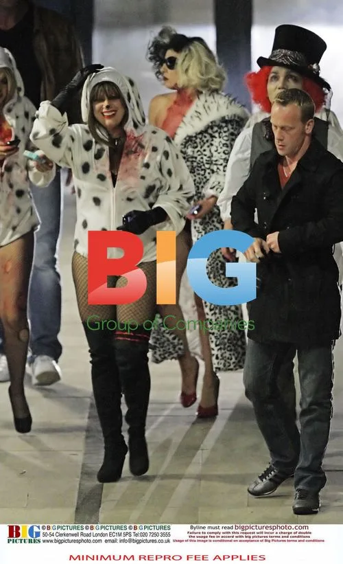 Lady Gaga at Belfast Halloween Party