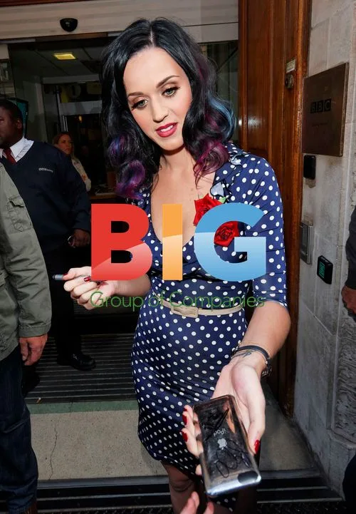 Katy Perry at Radio One Studios, London