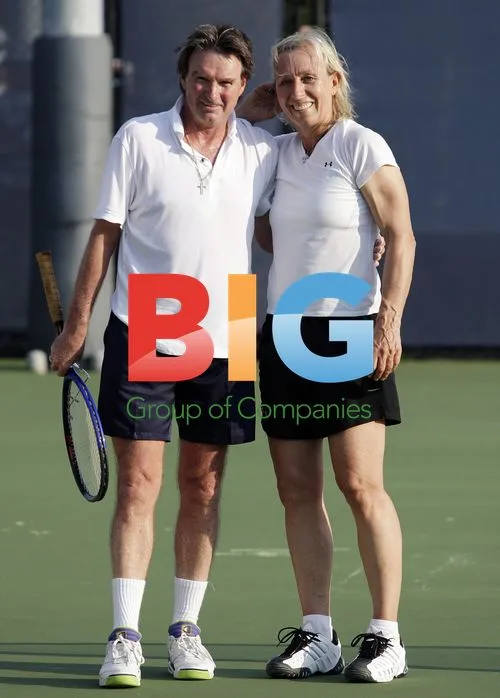 Connors and Navratilova at US Open